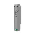 VAR® Sicherheitsascher, selbstlöschend, Wand- oder Rohrbefestigung, silber