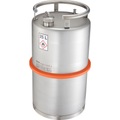 Standgefäss aus Edelstahl, 25 Liter