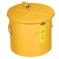 Justrite® Wasch- und Tauchbehälter, gelb, 30 Liter