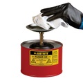 Justrite Sparanfeuchter aus Stahlblech, rot, 2 Liter