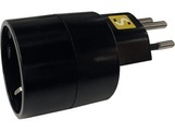 SCHOENENBERGER 7011 NO BLOCK - Reiseadapter (Schwarz)