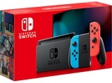 Nintendo, Switch (2019) - Spielekonsole - Neon-Rot/Neon-Blau
