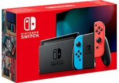 Switch (2019) - Spielekonsole - Neon-Rot/Neon-Blau