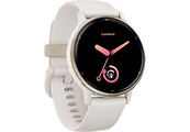 GARMIN vívoactive 5 - Smartwatch (125-190 mm, Silikon, Elfenbein/Cremegold)