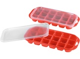 xavax, Xavax Eiswürfelform mit Deckel; für 36 Eiswürfel; 2er-Set Eiswürfelschale