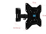 ISY ITV-3000 TV Wandhalterung, max. 48 , Schwenkbar, Neigbar, rotierbar, Schwarz