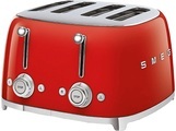 SMEG 50's Retro Style 4 Scheiben Toaster rot