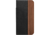 Apple, Woodcessories - iPhone 11 EcoWallet Echt Holz Hülle Walnuss FSC Zertifiziert - Dunkelbraun