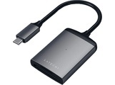 Satechi - Aluminium USB C (USB 3.1) Kartenlesegerät Card Reader 312MB/s UHS-II / Micro SD / SD 312MB/s (ST-TCU3CRM) - Space Grau
