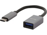 LMP USB-C(m) to UBS A(f) space grey Adapter