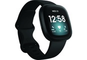 Fitbit, FITBIT Versa 3 - Smartwatch (Silikon, Schwarz)