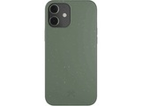 Woodcessories - iPhone 12 Mini BioCase Antimikrobielle Schutzhülle Vegan Biologisch Abbaubar - Midnight Green