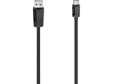 Hama USB-Kabel; USB-C-Stecker - USB-A-Stecker; USB 3.2; 1m Kabel
