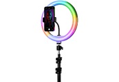 CELLULAR LINE, CELLULAR LINE Selfie Ring Pro Multicolor - LED-Ringlicht (Mehrfarbig)