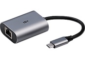 ISY IAD-1010-C - USB-C auf Gigabit-LAN-Adapter (Silber)