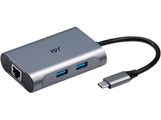 ISY IAD-1018 - USB-C Adapter (Silber)