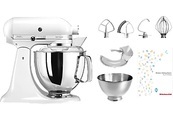 KITCHENAID, Kitchenaid Artisan KSM200 Küchenmaschine Swiss Edition weiss