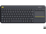 Logitech, Logitech K400 Plus Wireless Tastatur mit Touchpad