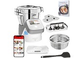 Moulinex, MOULINEX i-Companion Touch XL HF938E - Küchenmaschine mit Kochfunktion (Weiss/Silber)