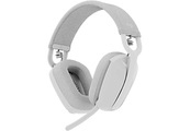 Logitech, LOGITECH Zone Vibe Wireless - Bluetooth Kopfhörer (Grauweiss)