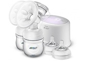 Philips Scf334/31 Double Breast Pump - Milchpumpe (Weiss)