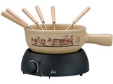FERO, Fero 8212 - Fondue & Fondue-Chinoise (Schwarz/Braun)