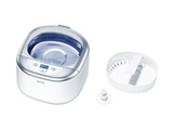 BEURER, Beurer Bssur42 - Ultraschallreiniger (Weiß/Silber)
