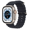 APPLE Watch Ultra (GPS + Cellular) 49 mm - Smartwatch (One Size 130 - 200 mm, Elastomer, Titanium/Midnight)