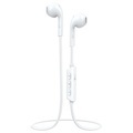 Vivanco SMART AIR BRIGHT WHITE Bluetooth® Sport Kopfhörer In Ear Headset Weiß