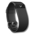fitbit Charge HR Fitness Tracker inklusive heartrate Large Schwarz Schwarz