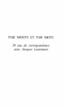 Par Monts Et Par Mots
