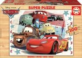 Carletto 9216800 - Educa, Disney, Cars, SUPER PUZZLE, Holz-Puzzle,