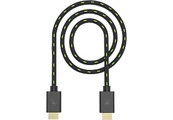 SNAKEBYTE HDMI:CABLE SX 4K - HDMI Kabel (Schwarz/Grün)