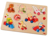 HABA Greifpuzzle Meine ersten Spielzeuge
