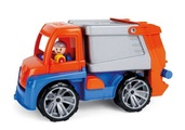 LENA® 04416EC - Truxx, Müllwagen mit Spielfigur, mehrfarbig, Länge 30 cm