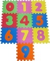 Knorrtoys, knorr® toys Puzzlematte Zahlen 0-9, 10 tlg. - bunt