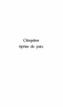 Cleopatre eprise de paix