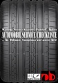 AUTOMOBIL SERVICE CHECKLISTE - Wartung - Service - Kontrolle - Protokoll - Notizen