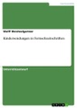 GRIN, Kindersendungen in Fernsehzeitschriften
