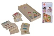 Eichhorn, Eichhorn Körperpuzzle mit Holzbox
