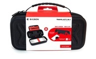 BIG BEN Switch Pack III - Transporttasche + Schutzglas + Grip Stand (Schwarz)