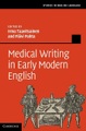 Cambridge University Press, Medical Writing in Early Modern English