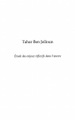 Tahar ben jelloun - etude des en jeux reflexifs dans l'oeuvr