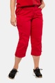 Grosse Grössen 7/8-Hose, Damen, rot, Größe: 64, Baumwolle/Elasthan, Ulla Popken