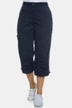 Grosse Grössen 7/8-Hose, Damen, blau, Größe: 44, Baumwolle, Ulla Popken