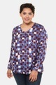 Große Größen Blusenshirt Damen (Größe 42 44, multicolor) | Ulla Popken Langarmblusen | Viskose