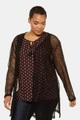 Große Größen Netz-Strickjacke Damen (Größe 50 52, schwarz) | Ulla Popken Strickjacken | Polyester