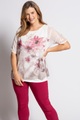 Grosse Grössen Tunika, Damen, beige, Größe: 58/60, Polyester, Ulla Popken