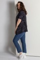Grosse Grössen Bluse, Damen, schwarz, Größe: 50/52, Baumwolle, Ulla Popken