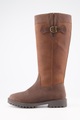 Grosse Grössen Lederstiefel, Damen, beige, Größe: 38, Sonstige/Leder, Ulla Popken
